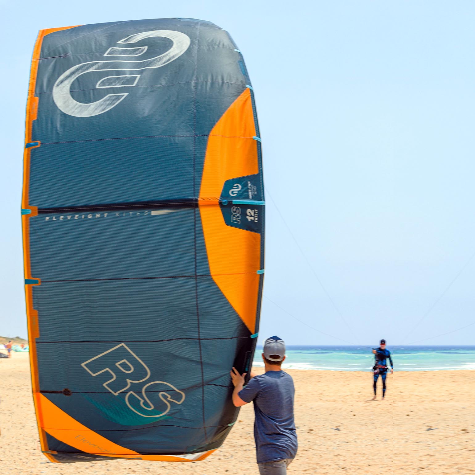 test eleveight rs v6 2023 aile de kitesurf