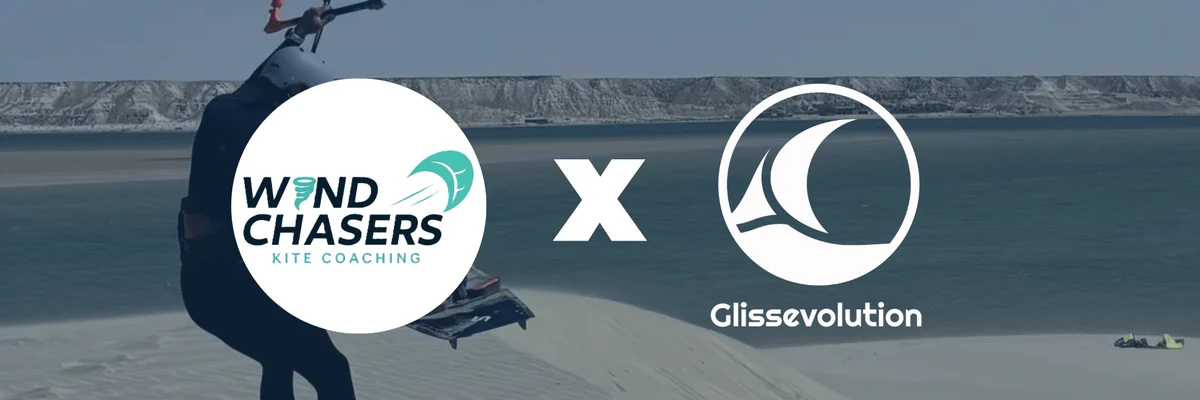 Wind Chasers x GlissEvolution, partenariat coaching kitesurf à Montpellier