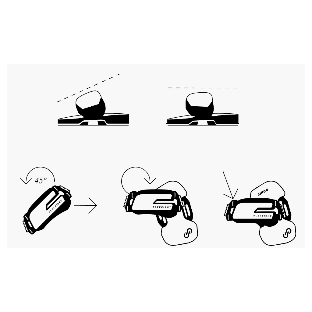 Pads straps Airgo V4 eveight 2025