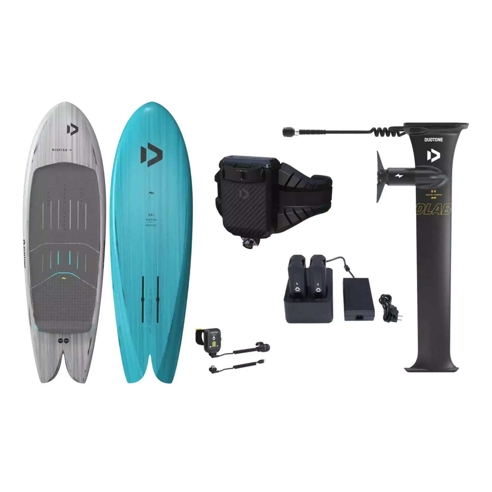 Duotone Electric DUOTONE FOIL ASSIST MAST D/LAB SET COMPLET - Kits complet