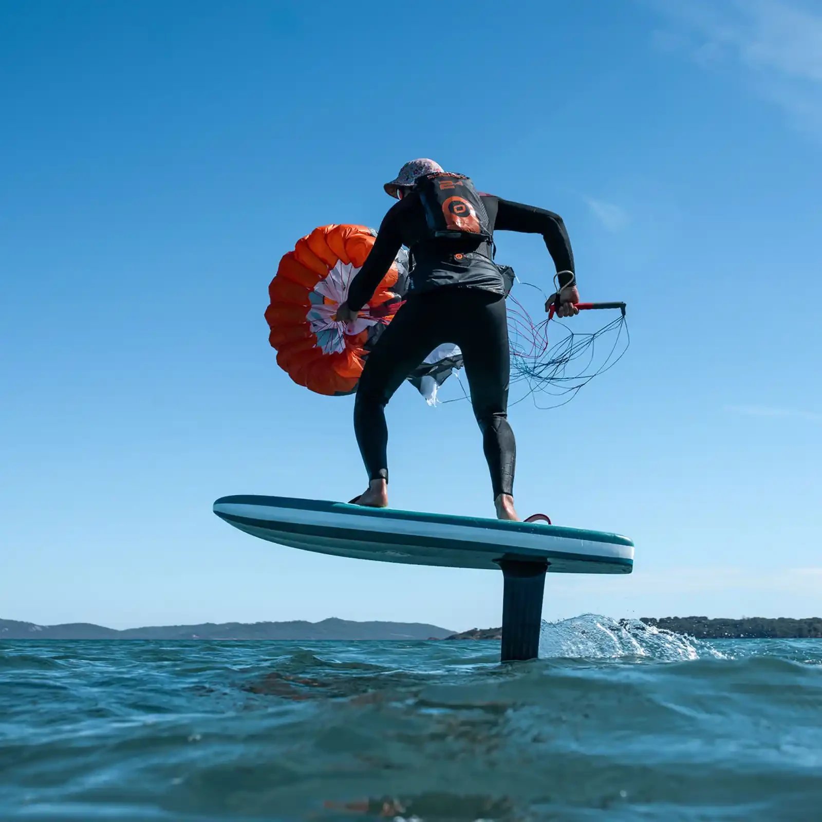 Pocket Rocket V2 action sur foil