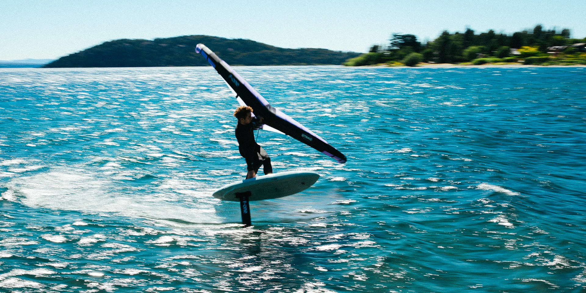 F-ONE Rocket Wing-S Carbon 2026 - session surf foil