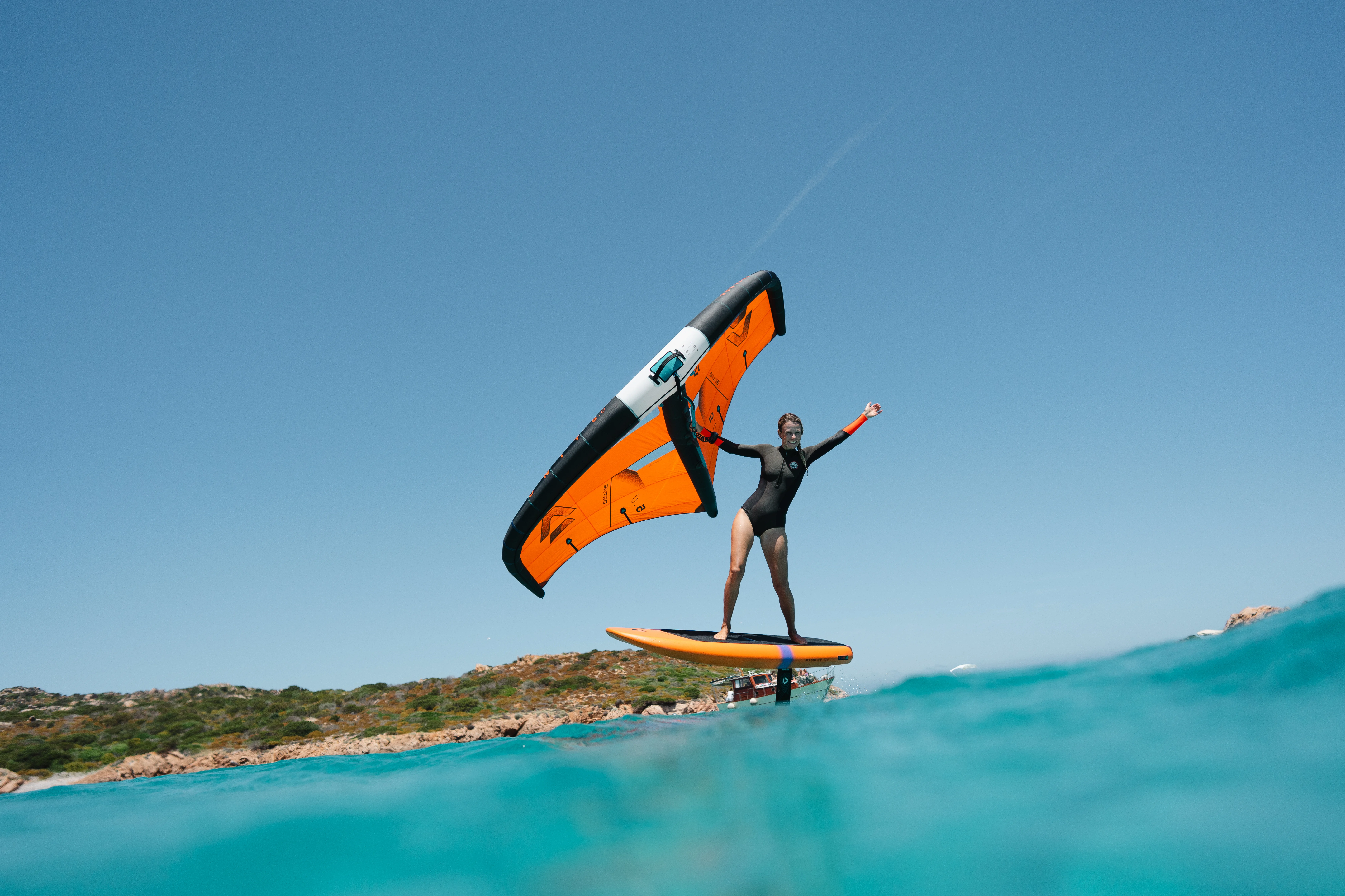 Duotone Sky Free DST 2026 - Manuela Jungo en Sardaigne