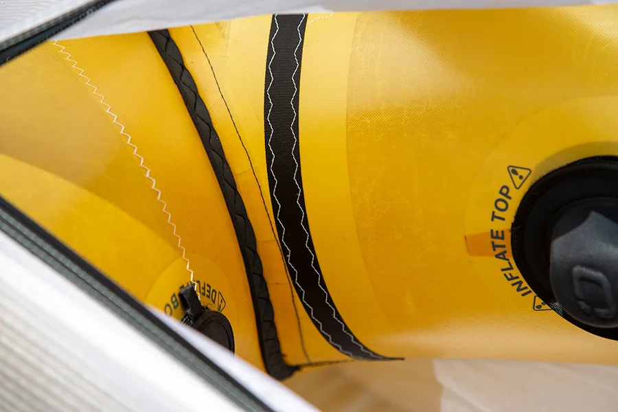 Renforts internes et nervures - Ozone Fusion V2 Ultra-X