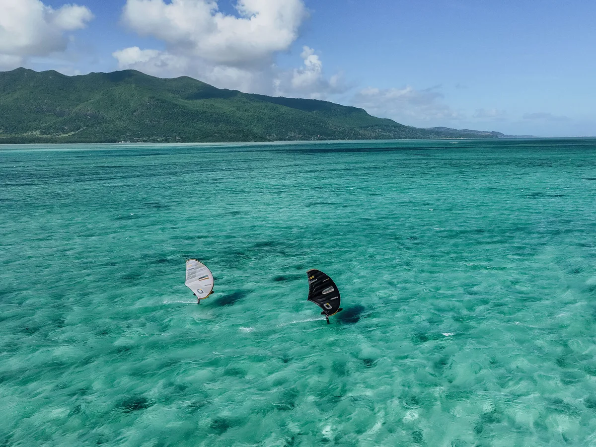 Ozone Fusion V2 Ultra-X - duo drone lagon turquoise