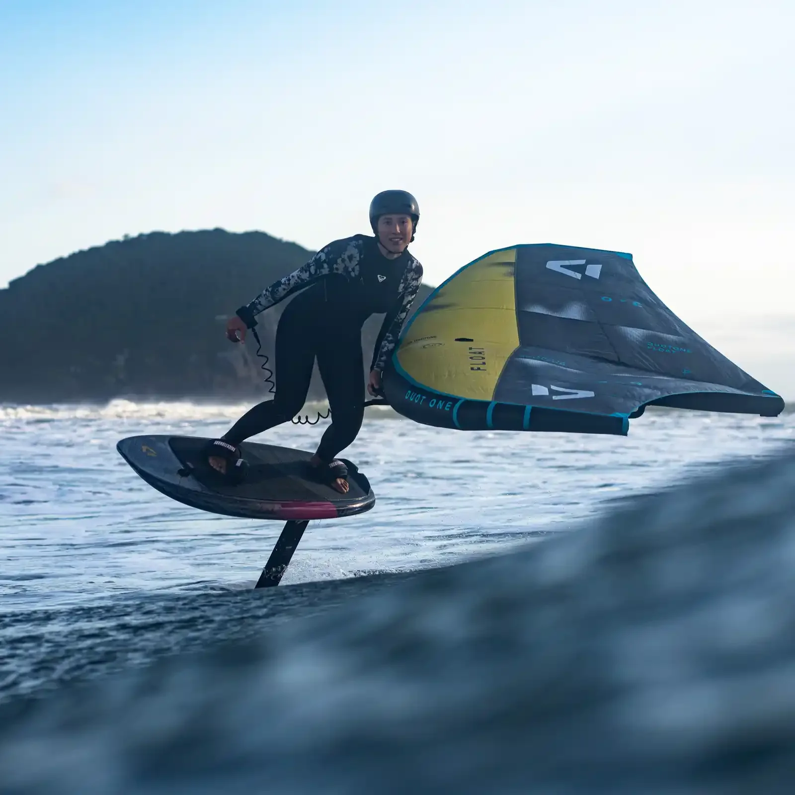 Duotone Float 2025 wingfoil action