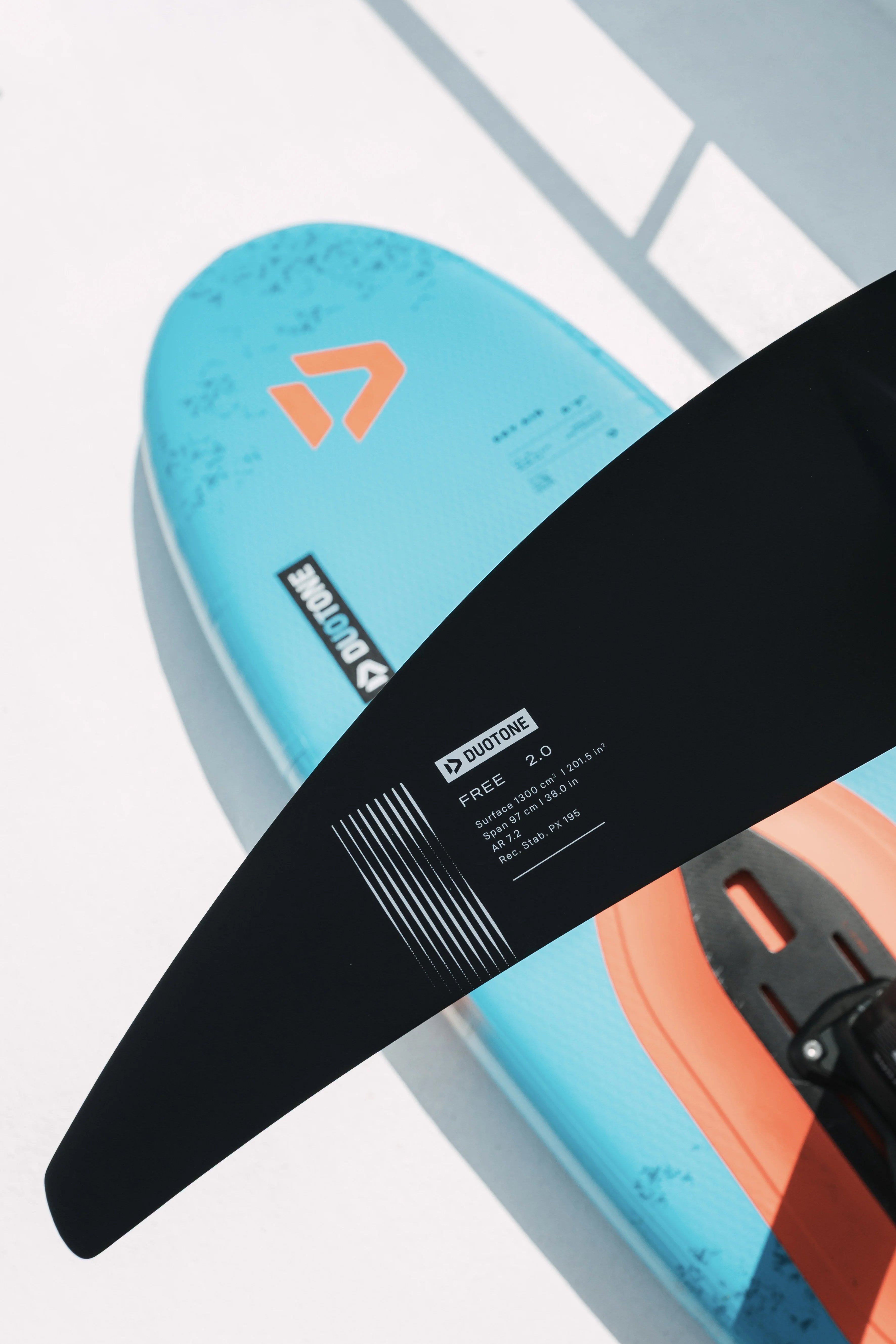 Duotone Free 2.0 2026 - vue d'ensemble foil monté