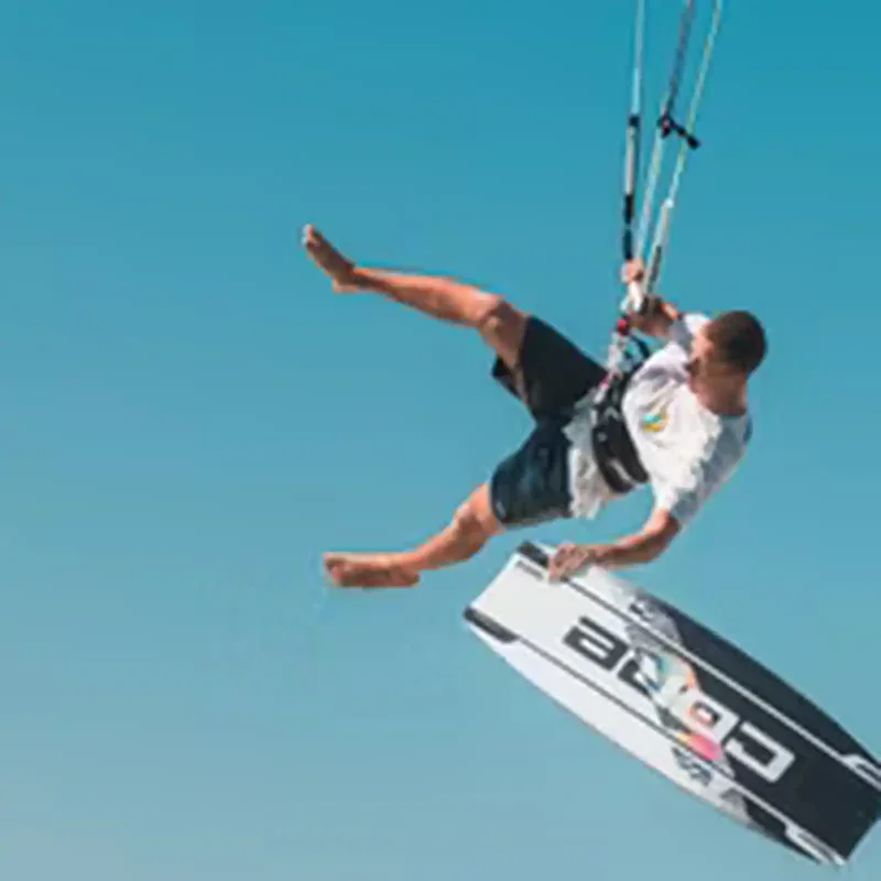 CORE Orca Pro Fin Set - Action kitesurf