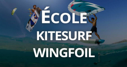 École de kitesurf et wingfoil 