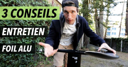Conseils pour entretenir son foil Alu (kite, wingfoi
