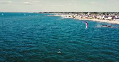 « Soul Spirit » Balade en kitesurf à Piriac avec Oli