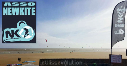 Présentation de l'association de kitesurf : NewKite 