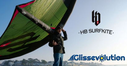 Test : test de l'aile de wing surf HB Flair: