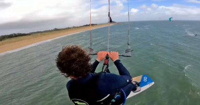 Philippe Ancelin à testé La RS v5 d'Eleveight kites