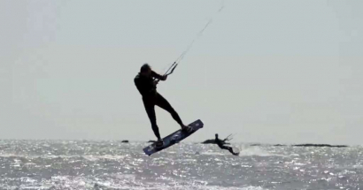 Session Kitesurf plage benoit à La Baule