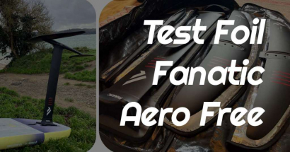 Test Wing : Foil Fanatic Aero Free 800 - 1000