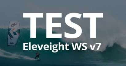 Test de l'aile de kite ELEVEIGHT WS v7