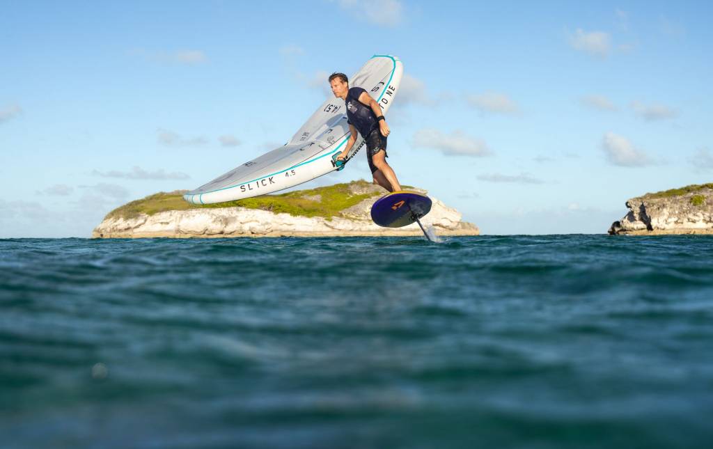 Test Duotone Slick Concept Blue 2024 - Avis wingfoil GlissEvolution