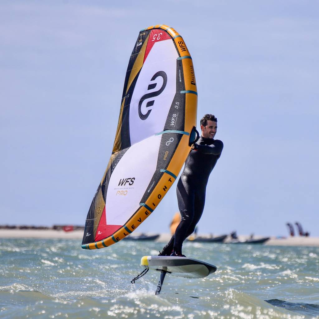Test Eleveight WFS Pro 2025 - Avis aile wingfoil Aluula GlissEvolution