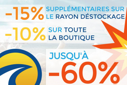 Soldes d'hiver sur les kites, les boards, le néoprène et les harnais.