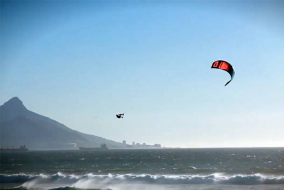 Test de l'aile de kite RPM 2019 avec Sam Light