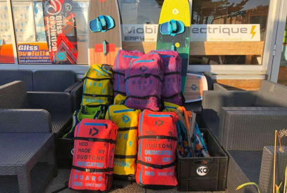 Vente du matériel de l'école de kite